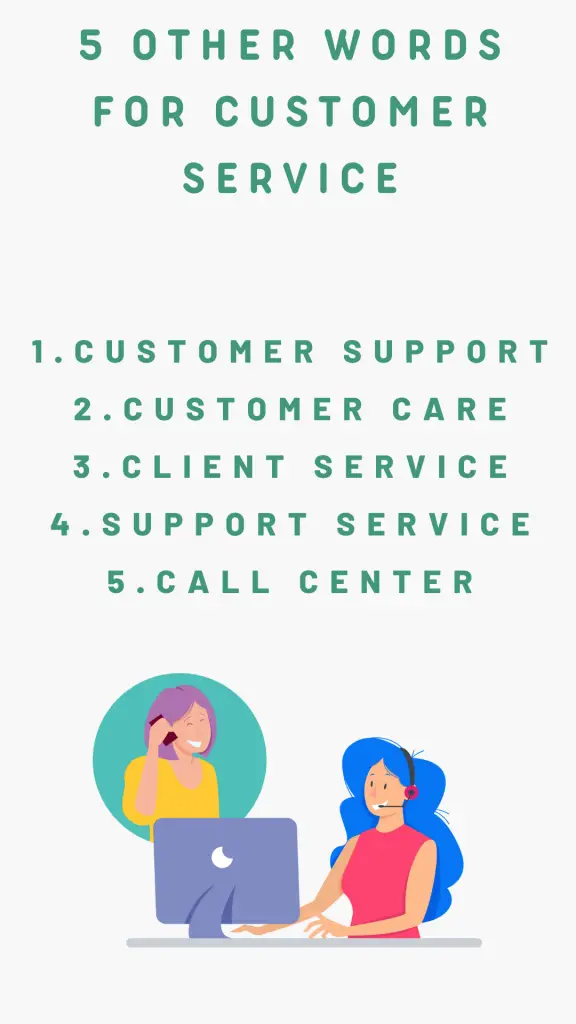 5 Other Words for Customer Service
