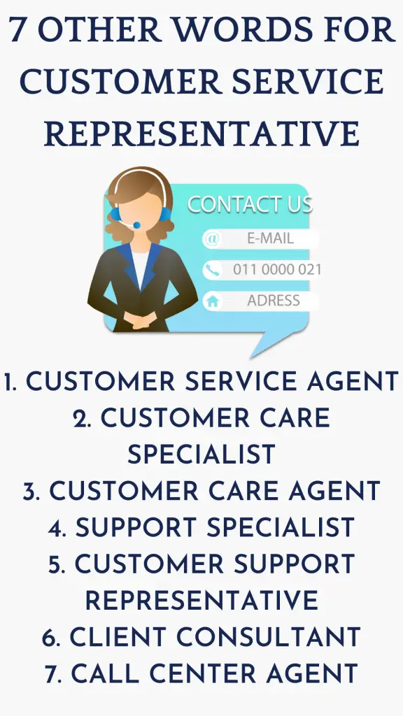 7 Other Words For Customer Service Representative