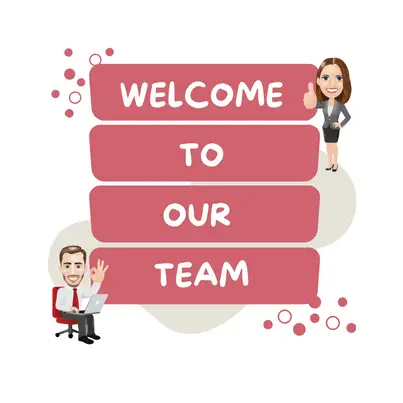 welcome to our team image