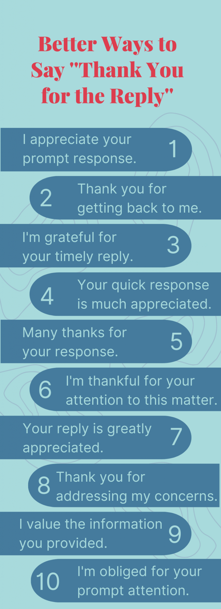 12 Better Ways to Say Thank You for the Reply Business English